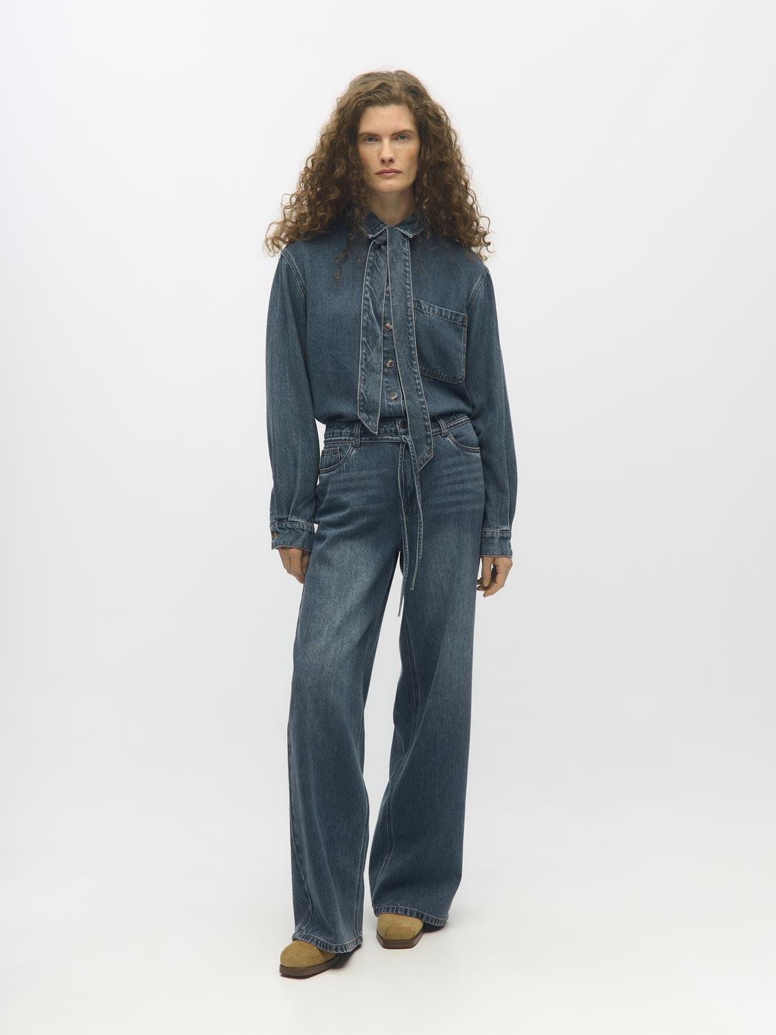 OBJROSIE Jeans - Medium Blue Denim - VERO MODA & VILA Bergvik